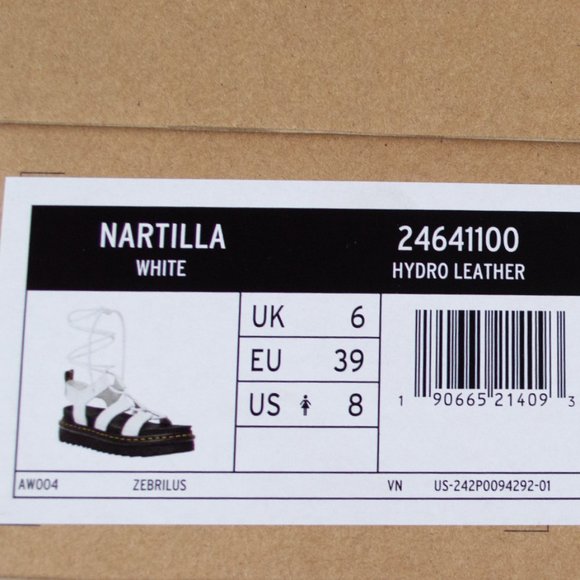 Dr. Martens Nartilla Gladiator White Sandal - Picture 5 of 11